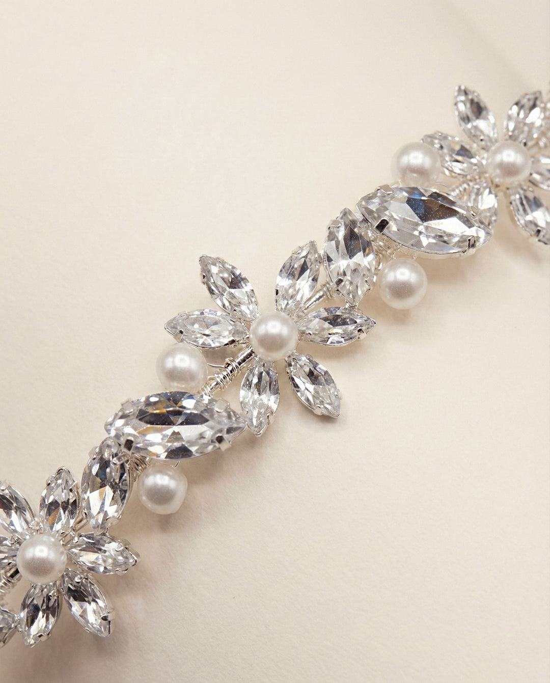 Bridal Hair Accessory with Pearls