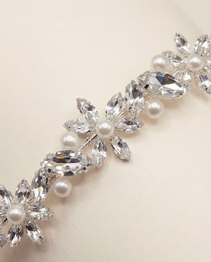 Bridal Hair Accessory with Pearls