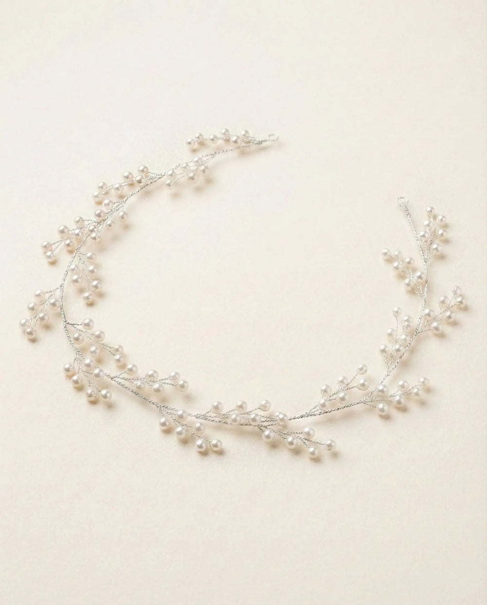 Pearl Wedding Hair Vine