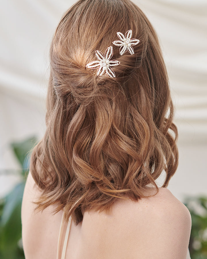 Flower Hair Pins