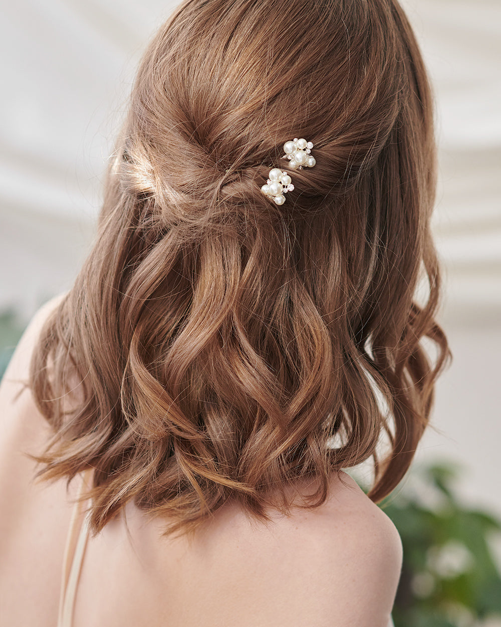 Pearl Cluster Hair Pins