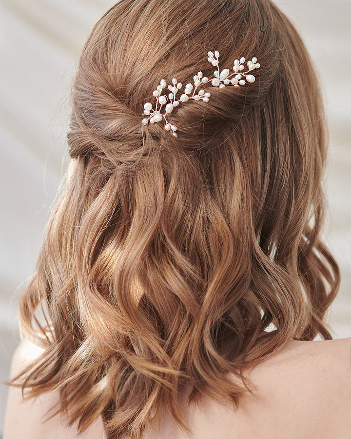 Freshwater Pearl Wedding Hair Pins