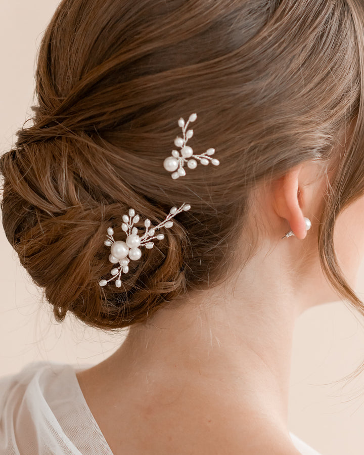 Pearl Wedding Hair Pins