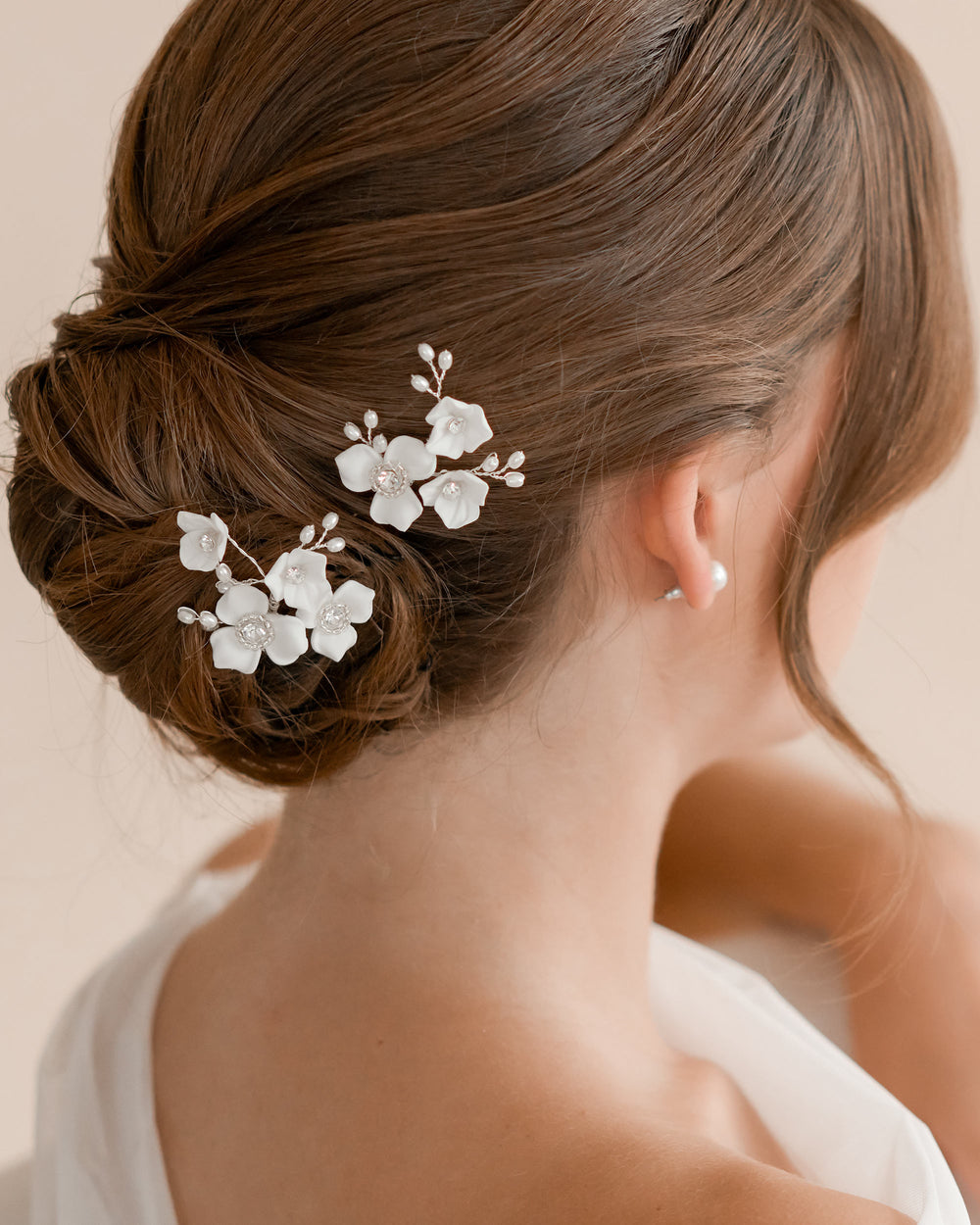 Floral Wedding Hair Pins