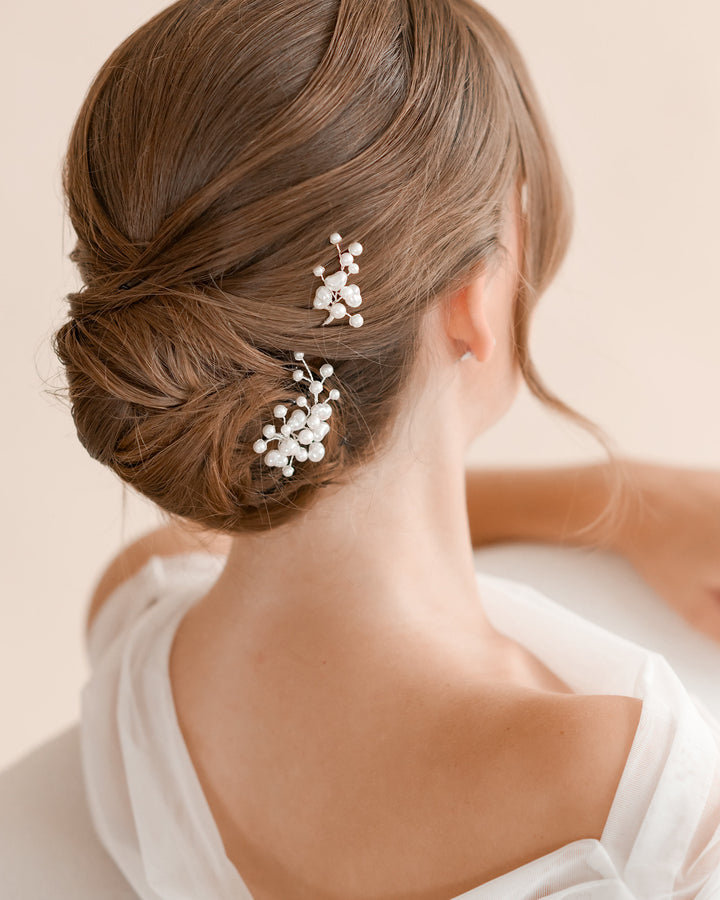 Pearl Wedding Hair Pins