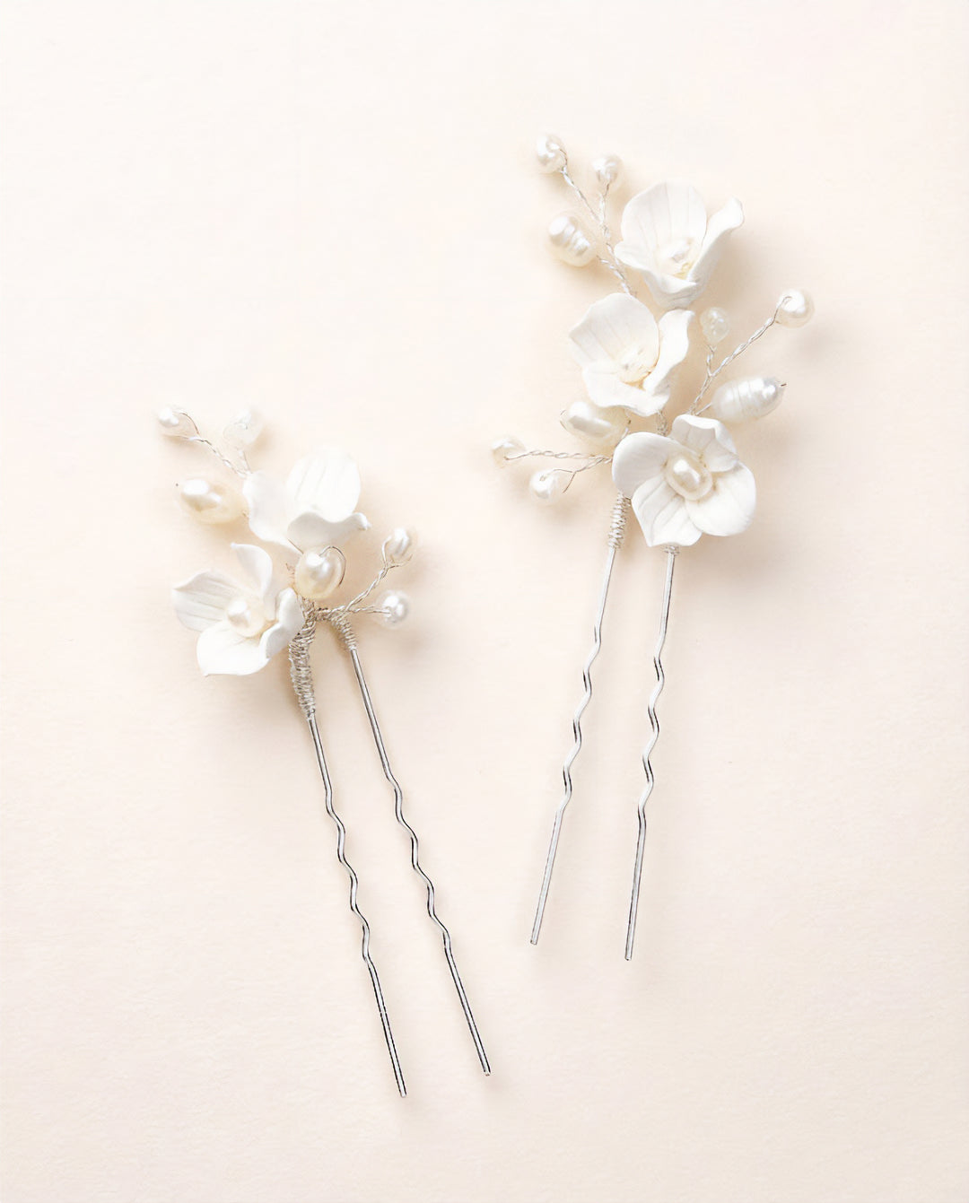 Floral Bridal Hair Pins