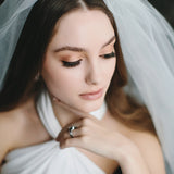 2-Layer Cut Edge Wedding Veil