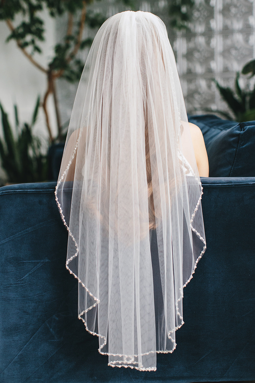 Lily Pearl Bridal Veil