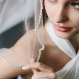 Kelly Scalloped Edge Veil