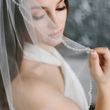 Kelly Scalloped Edge Veil