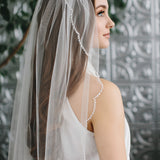 Kelly Scalloped Edge Veil