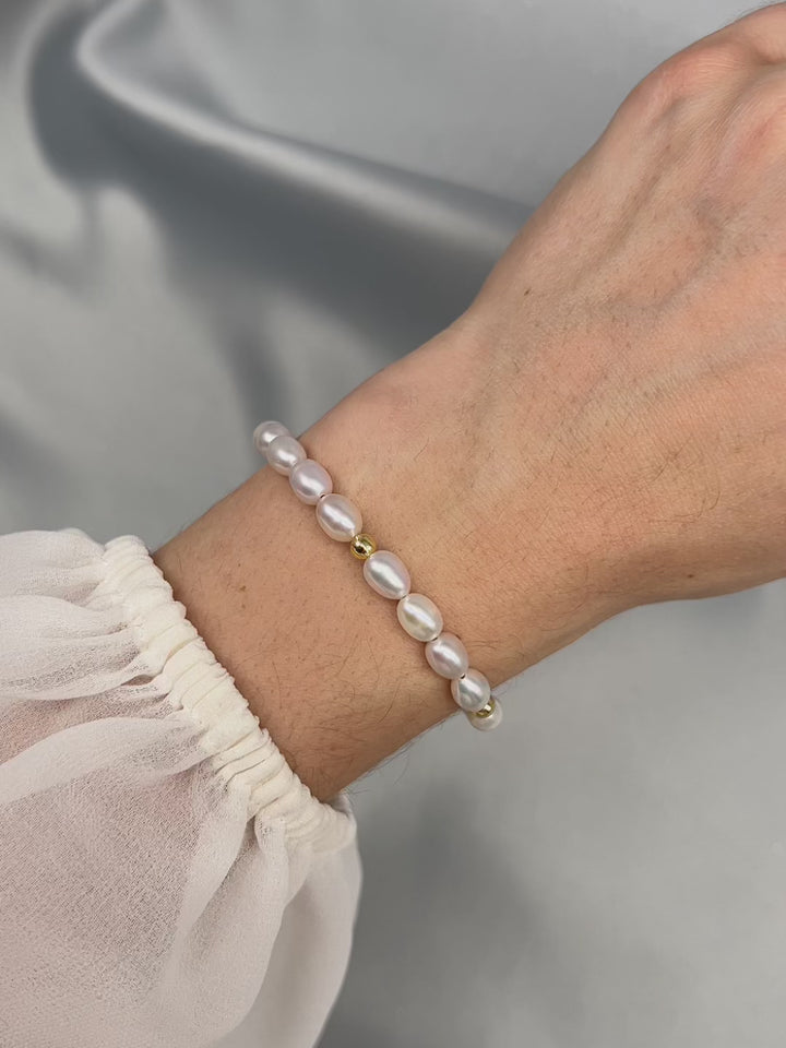 Evie Freshwater Pearl Bracelet