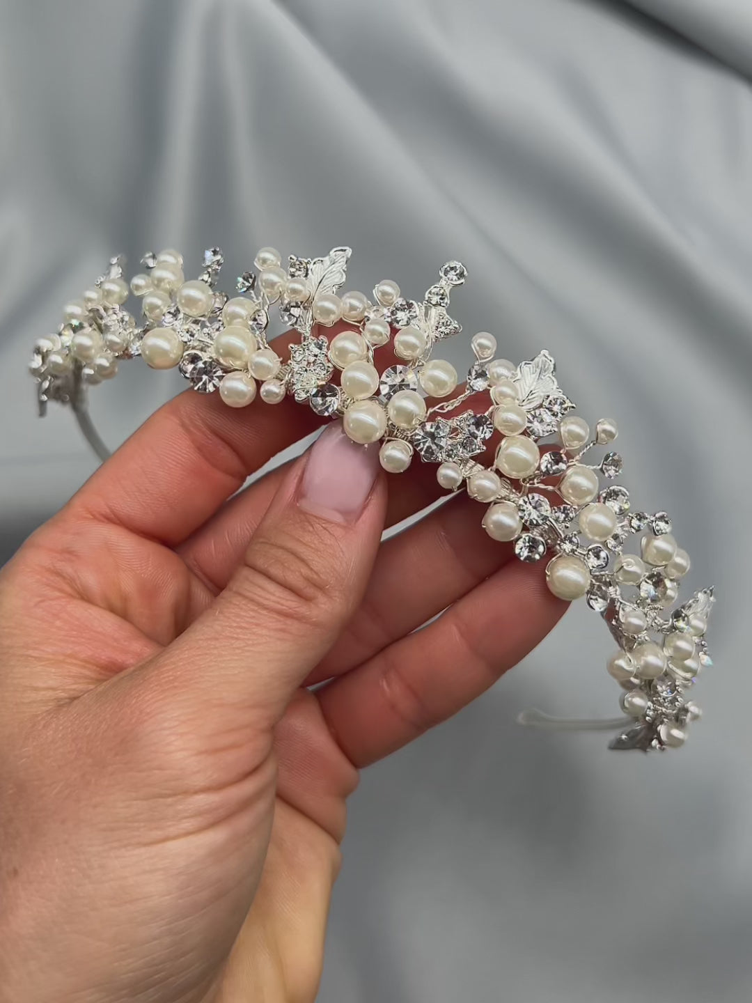 Caroline Pearl Tiara