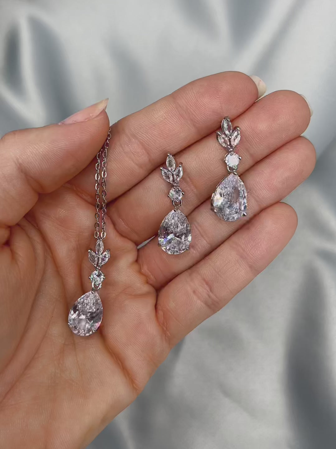 Candice CZ Jewelry Set