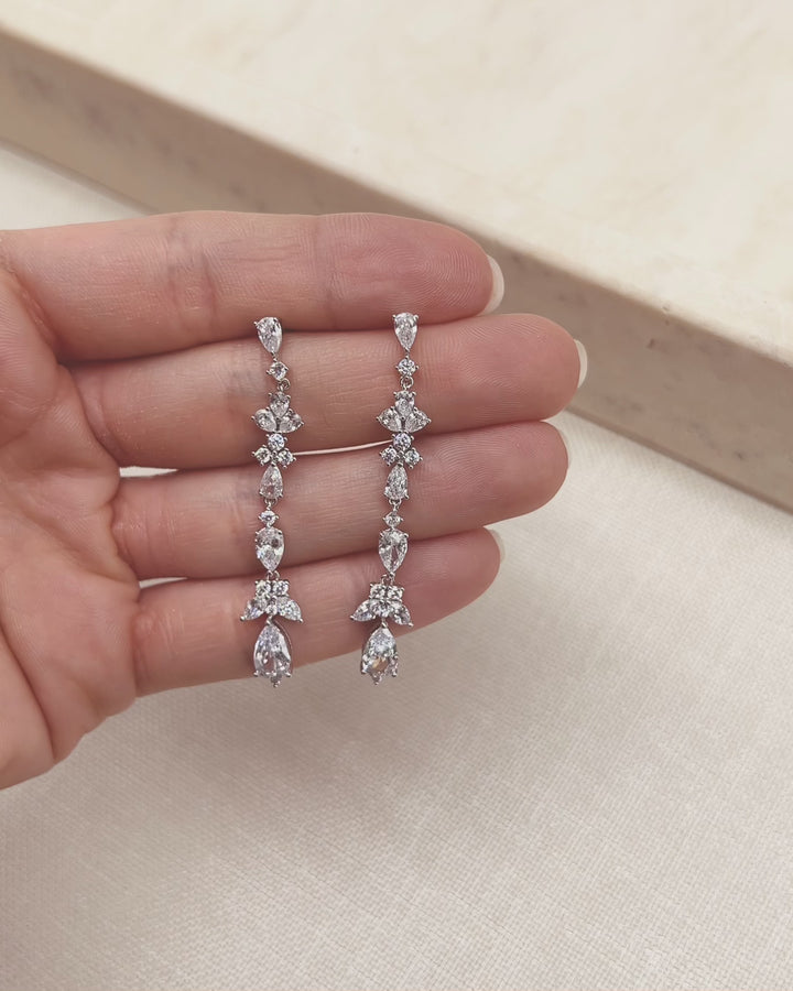 Bridal CZ Earrings