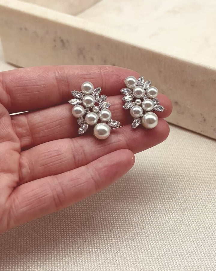 Wedding Pearl Earrings