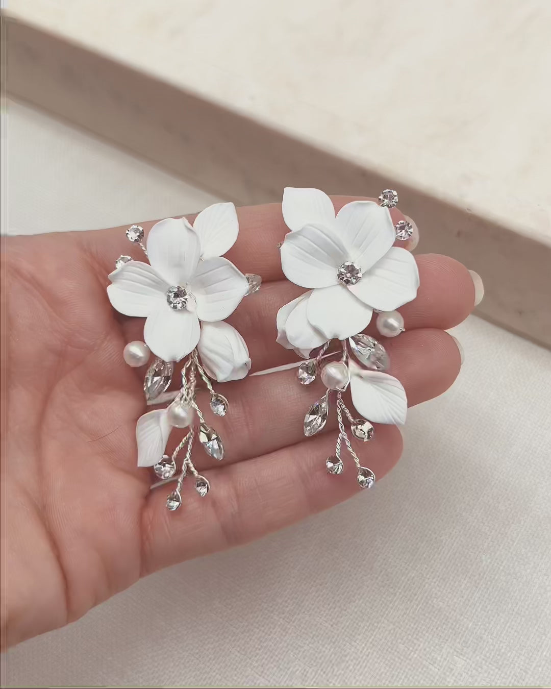 Wedding Earrings floral