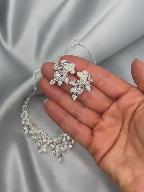 Pearl Wedding Jewelry Set