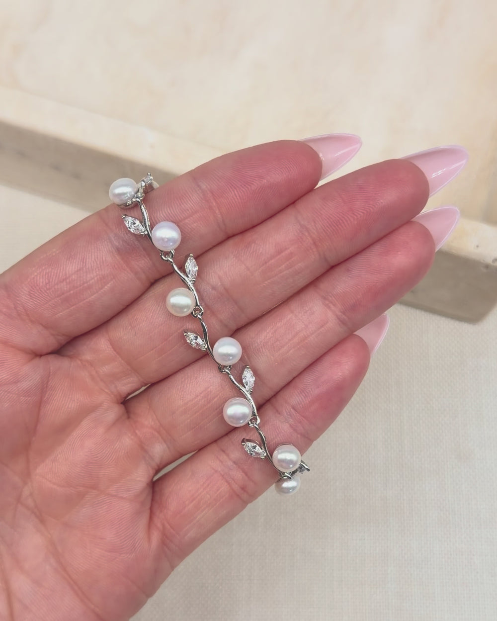 Pearl Wedding Bracelet