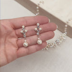 Wedding Pearl Jewelry Set 