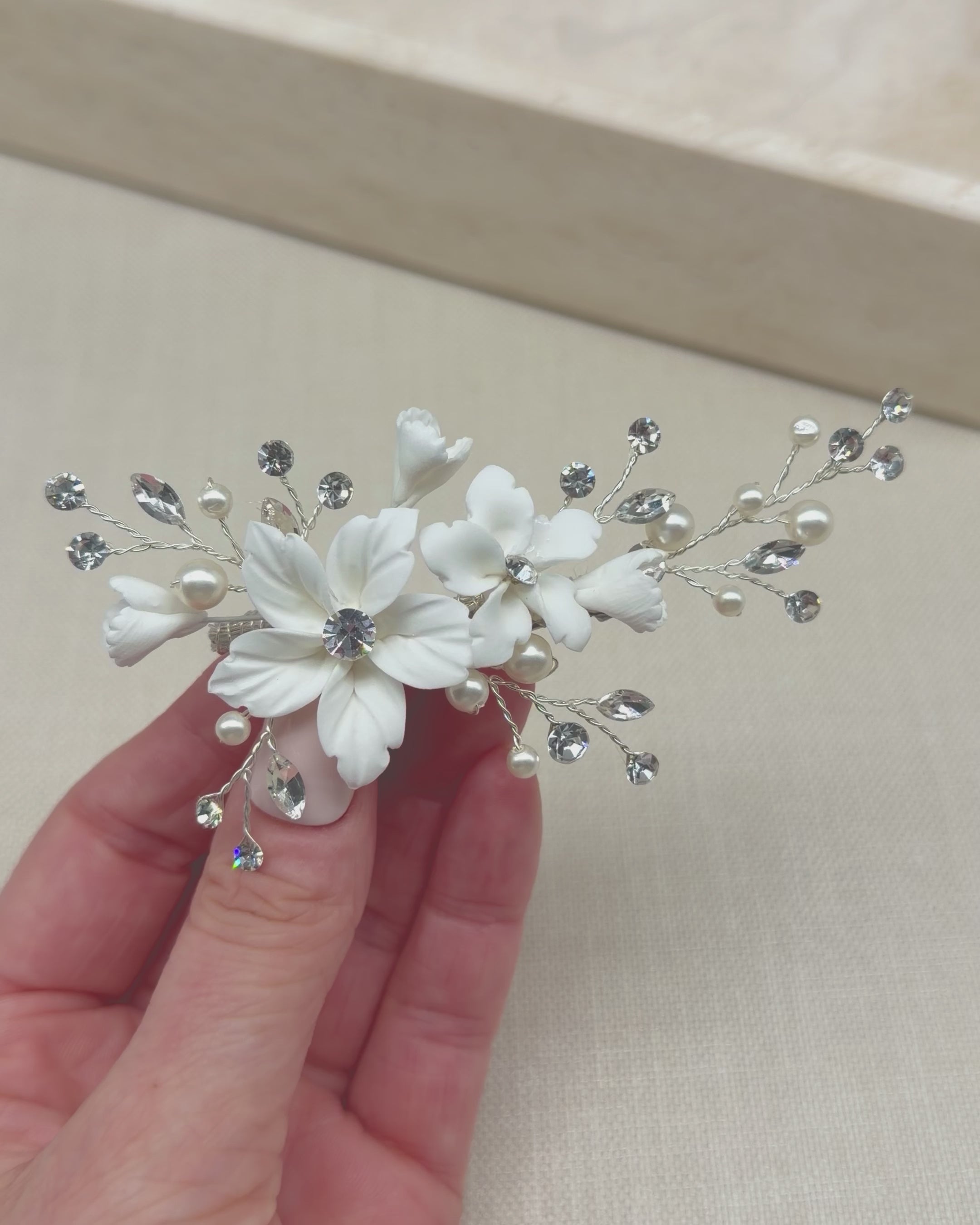 Adeline Pearl Hair Clip | Shop Hair Accessories | Dareth Colburn