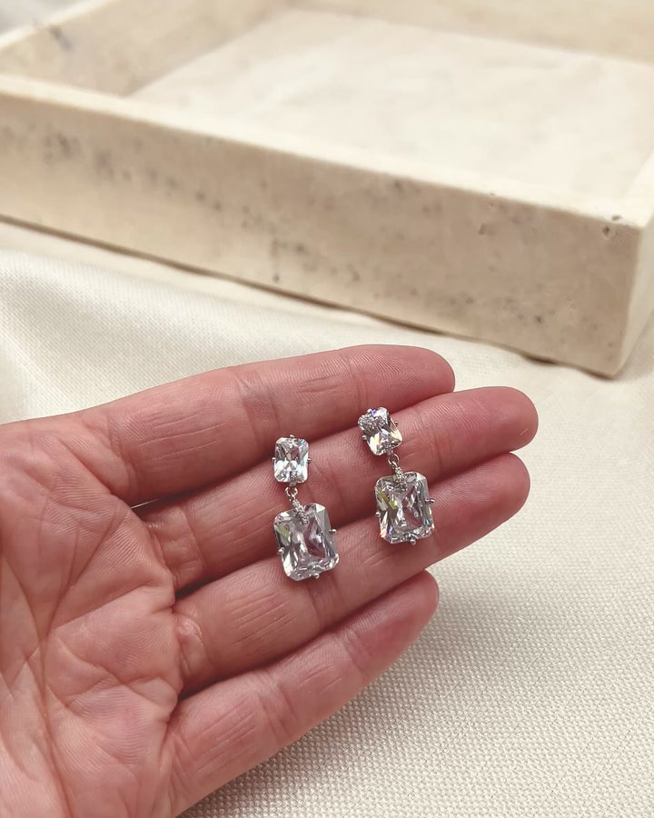 Crystal Drop Earrings