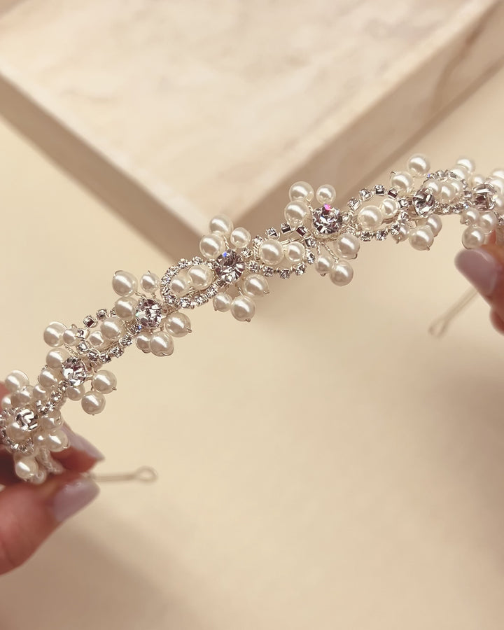 Lilith Pearl Headband