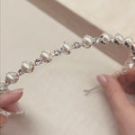 Bridal Pearl and Rhinestone Hair Accessory