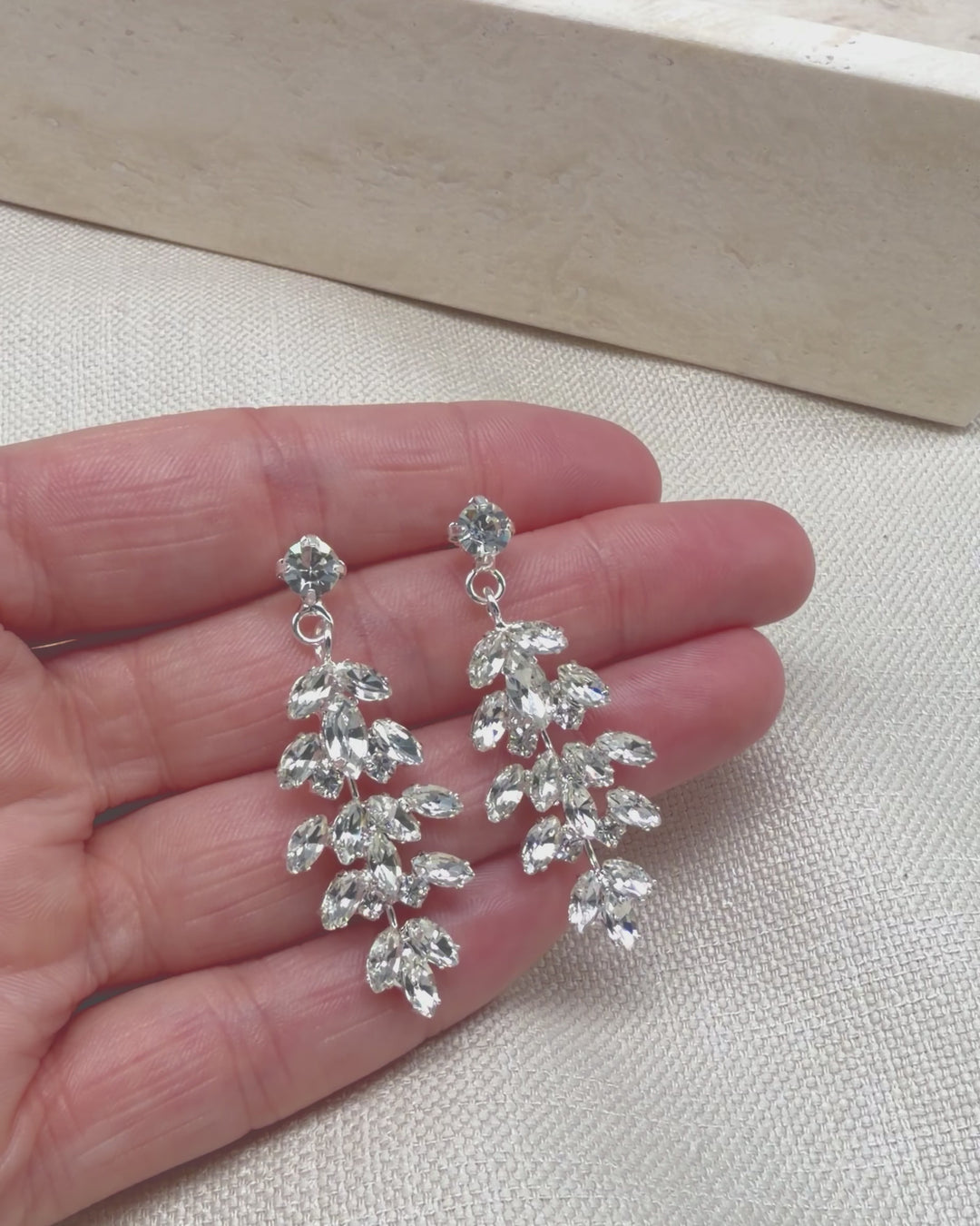 Dangle Wedding Earrings