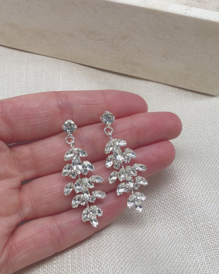 Dangle Wedding Earrings