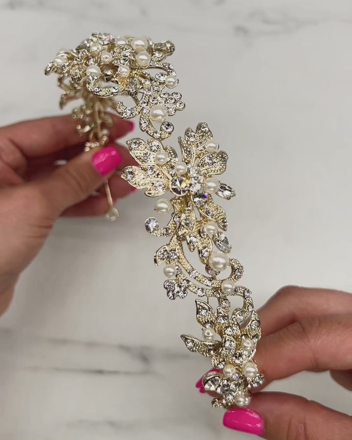 Frida Wedding Headpiece