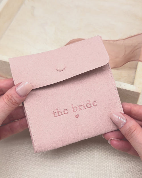 Bride Keepsake Bag Pouch