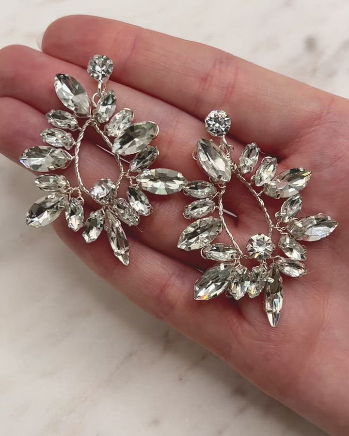 Grace Crystal Earrings
