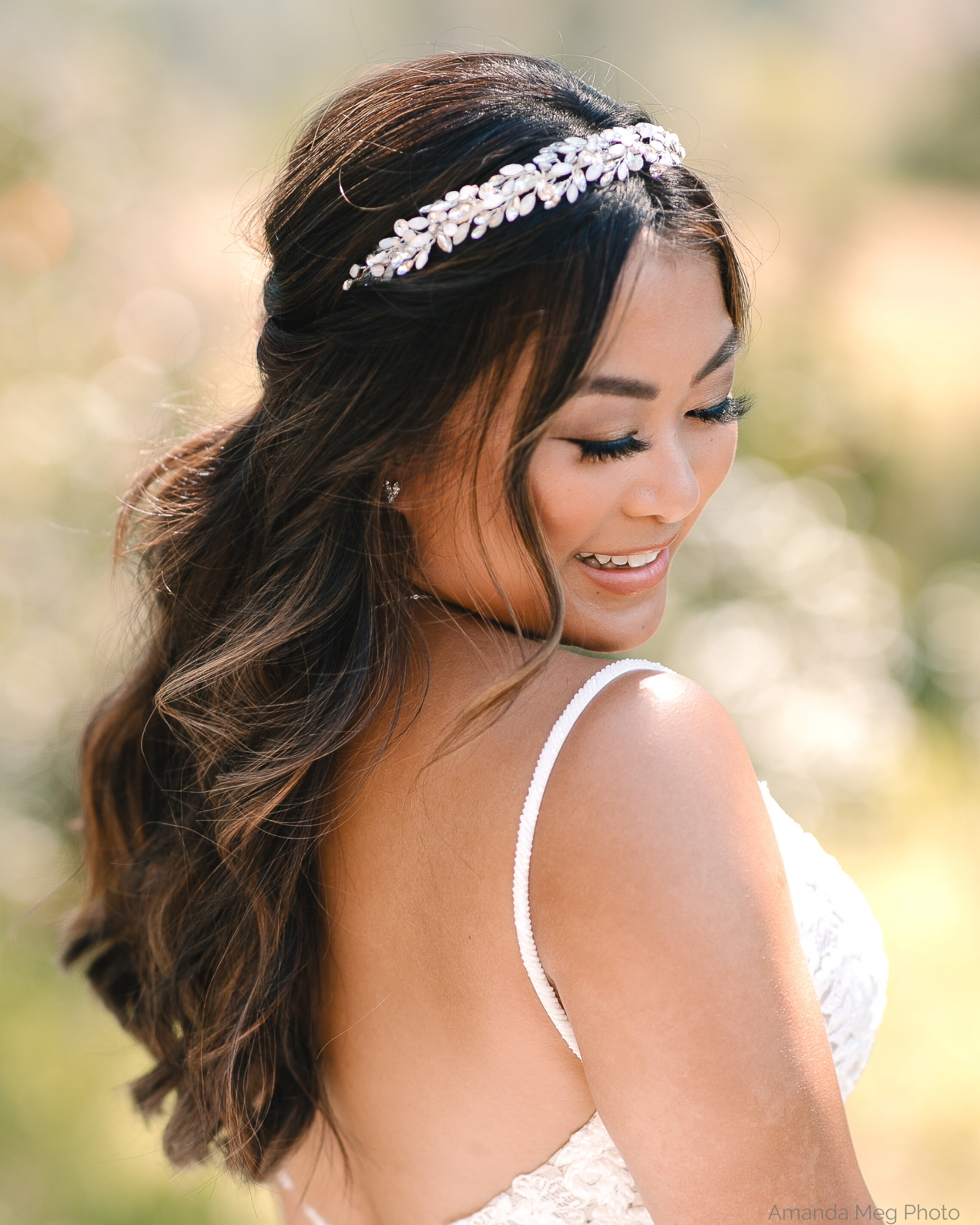 Opal Wedding Headband