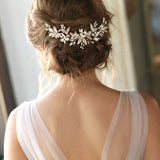 Gold Bridal Comb
