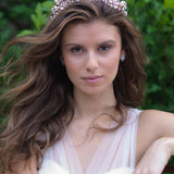 Rose Gold Bridal Tiara