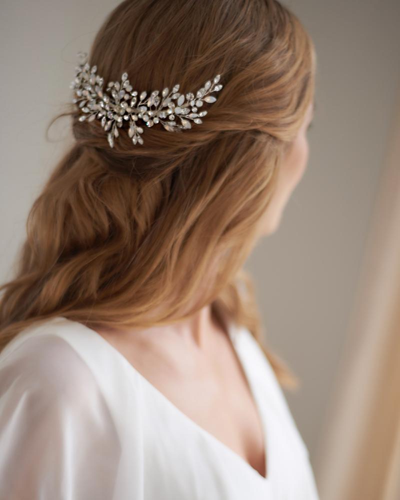 Opal Hair Accessory Bride