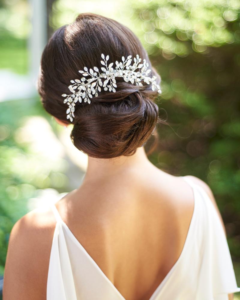Opal Bridal Comb