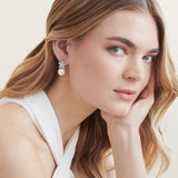 Cecilia Pearl Stud Earrings