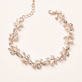 Gold Pearl Wedding Bracelet