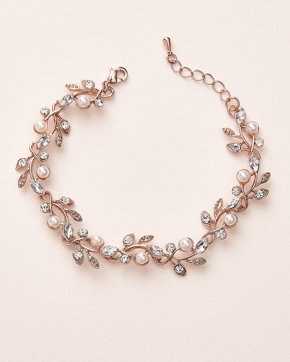 Rose Gold Pearl Bracelet
