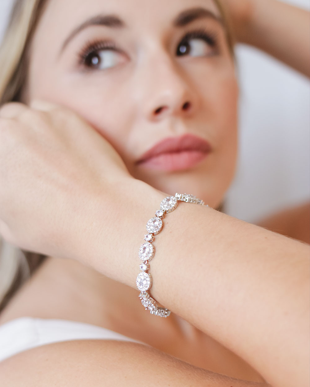 CZ Wedding Bracelet