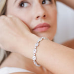 CZ Wedding Bracelet
