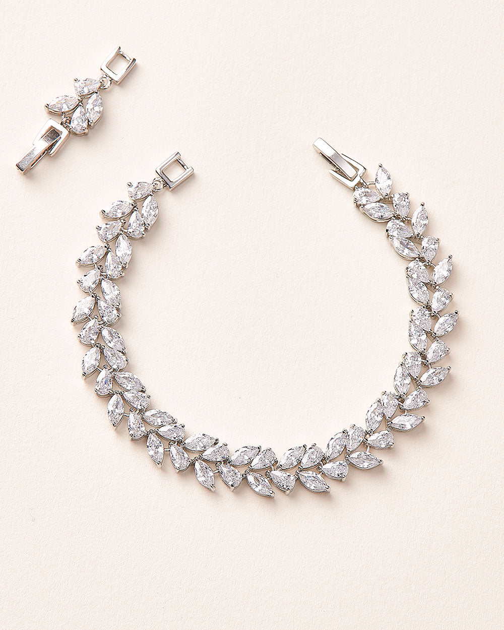CZ Bridal Bracelet