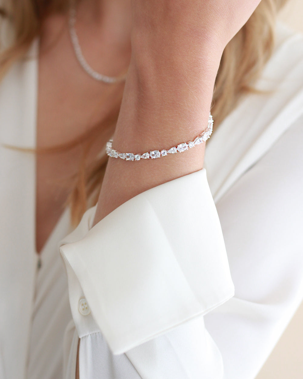 Wedding CZ Bracelet