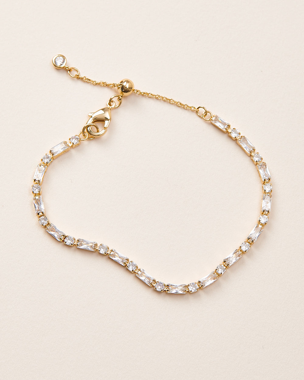 Gold CZ Bracelet