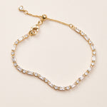 Gold CZ Bracelet
