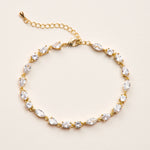 Brie Gold CZ Bracelet