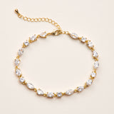 Brie Gold CZ Bracelet