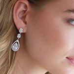 CZ earrings